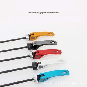 Kit de tiges de dégagement rapide universelles pour vélo, axe de moyeu avant et arrière pour <span class=keywords><strong>VTT</strong></span>, vélo de route, vélo pliant, en alliage d'aluminium - Product Image 3