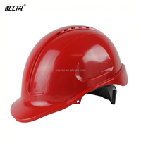 Helm Keselamatan Kerja Wejump Manufacturer CE ANSI Industri dengan Cangkang ABS/PC, Lubang Ventilasi, Tali Dagu, untuk Teknisi Listrik dan Insinyur
