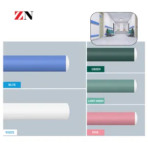 Больничная дорожка, алюминиевая пластиковая настенная защита, ПВХ защитная направляющая/поручни для медицинских целей
