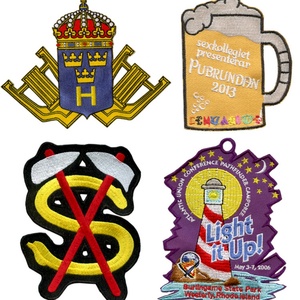 Parches Bordados Personalizados al por Mayor, Diseño Moderno, Tejidos, para Chaquetas, Gorras y Ropa - Product Image 6