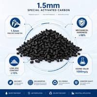 Système PSA industriel de purification d'azote, charbon actif en granulés à faible teneur en cendres, à base de charbon, de petit diamètre et haute résistance, ISO 9001