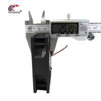 Yüksek kalite yüksek basınç eksenel akış fanı 92x92x2 5mm bakır top rulmanlar 24V havalandırma fanı 12v 92mm