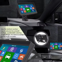 Lecteur portable pour voiture Podofo 7'' avec écran tactile, 16 Go de ROM, GPS, émetteur FM, radio de voiture, connexion filaire, stock UE