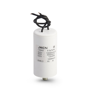 Condensateur de fonctionnement du moteur JKCN <span class=keywords><strong>CBB60</strong></span> 16uf 450V 40x70mm Tolérance de 5% Certifié CE - Product Image 1