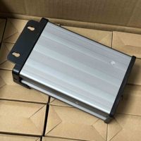 Transformateur LED étanche IP65 12V DC avec ventilateur 400W 10A simple pour enseigne extérieure