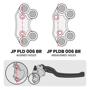 Interruptor de manillar derecho para Ducati Multistrada 950 (orificios desalineados) con abrazadera BR 020R B - Product Image 2