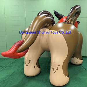 ราคาโรงงาน ผลิตตามสั่ง ตุ๊กตาเป่าลม PVC นิ่ม รูปแมนติกอร์ สำหรับแฟนการ์ตูน - Product Image 6