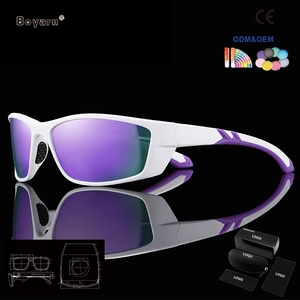 แว่นกันแดด Boyarn แบบกำหนดโลโก้เองสำหรับผู้ชาย กรอบ PC พร้อมเลนส์โพลาไรซ์ทรงสี่เหลี่ยมแบบมิเรอร์ ป้องกันรังสียูวี 400 วัสดุ Tac - Product Image 4
