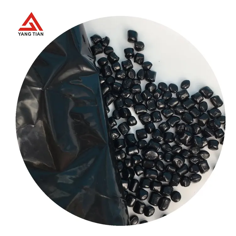 Pellicola biodegradabile Master Batch carbonio nero Master Batch Pp Pet granulato di plastica smerigliato