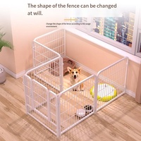 Clôture pour animaux de compagnie en métal solide et durable à prix abordable Barrière de jeu pour poulailler et clôture de jardin