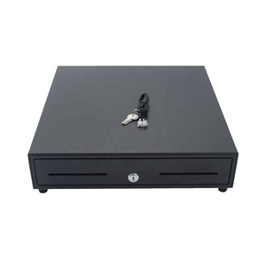 Tiroir-caisse en métal de 405mm pour système de point de vente-5 fentes pour pièces de monnaie, installation sans <span class=keywords><strong>outil</strong></span> et port universel RJ11 - Product Image 3