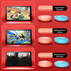 Wholesale Black 3 Pairs 6Pcs Thumb Grips <strong>Joystick</strong> Cap Analog Stick Cover <strong>for</strong> Nintendo Switch 2 Joy-Con - Product Image 3