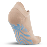 Calcetines de Pilates GripSocks de Alta Calidad con Logotipo Personalizado, Calcetines Deportivos de Algodón hasta el Tobillo, Transpirables, Antideslizantes, Duraderos y Ecológicos para Yoga, Mujeres y Jóvenes