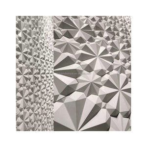 Briques en béton 3D colorées pour la maison, la villa, les murs intérieurs et extérieurs, revêtement mural facile à poser, écologiques, Starburst 238*238*24mm - Product Image 1