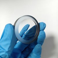 Lensa Pengganti Kepala Pemotong Laser Daya Tinggi BK7 / Fused Silica Plano Convex PCX Lensa Optik