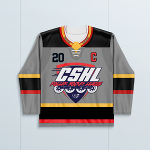 Maillots de hockey sur glace lourds à fabrication rapide maillots de hockey à roulettes uniformes à roulettes en sergé pour hommes - Product Image 3