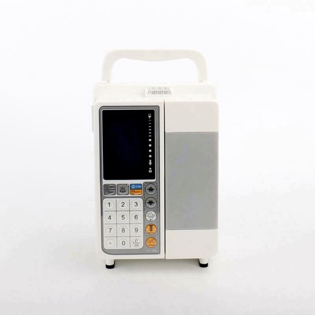 Medical Infusion Pump LCD Display Portable Automatic Volumetric IV Fluid Syringe Infusion Pump for Sale Equipment