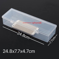 Hot Koop Transparante Plastic Opbergdozen Verpakking Custom Recyclebaar Draagbare Organizer Container Voor Goederen