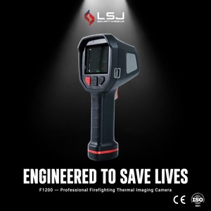 Caméra thermique de lutte contre l'incendie LSJ F1200 384x288 1200°C IP67 WiFi portable TIC avec pointeur laser pour scènes d'incendie F1200 F1200 Ma - Product Image 5
