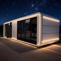 Mini cabines spatiales OEM en vente directe, hôtels de luxe modernes, séjours en famille d'accueil et cabines spatiales mobiles