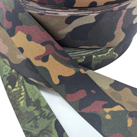Sangle tactique en nylon imprimée Multicam et MC pour sac à dos et chaussures d'extérieur 25 mm