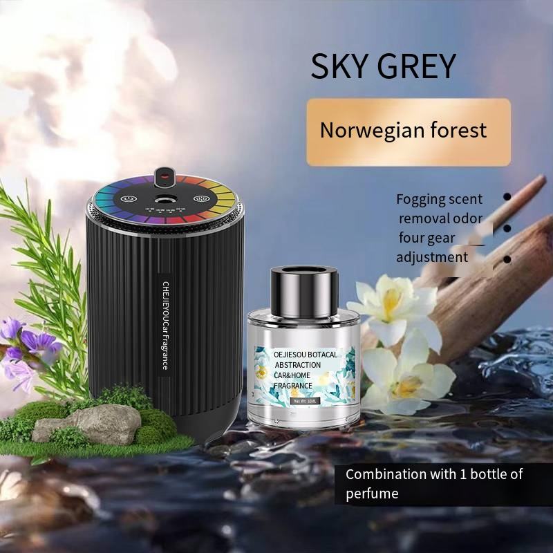 Black Norwegian forest