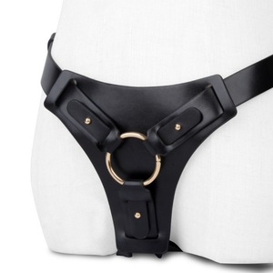 2025 Neuer Strap-on Dildo Gurt Verstellbare Damen-Unterhose Mit Metall-O-Ringen SM Bondage Tragbar für Männer - Product Image 3