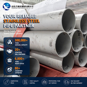 Tubo de Acero Inoxidable 202 310S 8K Soldado al Espejo de 33.4mm 5.0mm DIN 17456 para Construcción - Product Image 1