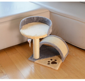 Arbre à chat en forme d'<span class=keywords><strong>arche</strong></span>, durable et écologique, avec griffoir en sisal, pour petits chats - Vente en gros usine - Product Image 6
