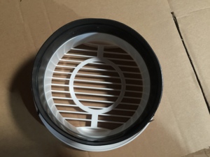 Vòng thịt không khí ống dẫn <span class=keywords><strong>ABS</strong></span> không khí đĩa van nướng nhựa khuếch tán cho khách sạn nhà vệ sinh trung tâm mua sắm ống thiết bị đầu cuối thông gió - Product Image 3