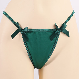 String sexy à chaîne et nœud, taille basse, confortable, avec fines bretelles et une seule corde - un nouveau style de string sexy. - Product Image 3