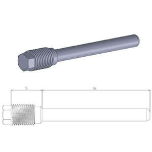 Pour Honda CR 500 89-01 goupille d'étrier de frein arrière Moto Master nouveau système de freinage avant en aluminium pour modèle Accord - Product Image 1