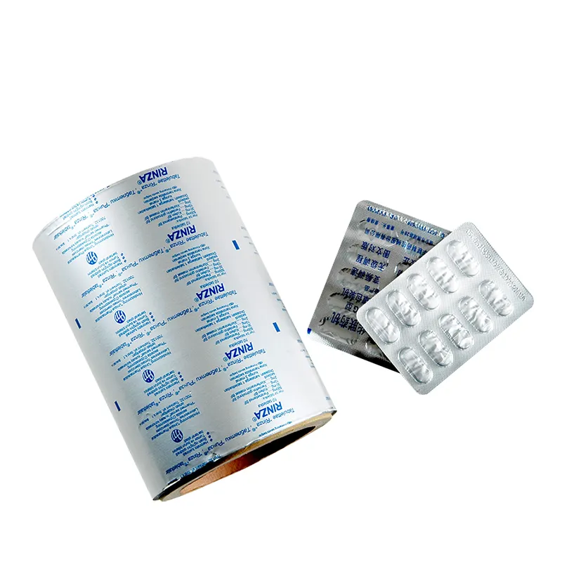 PTP aluminium foil coated with pvc/pvdc for medicine packaging