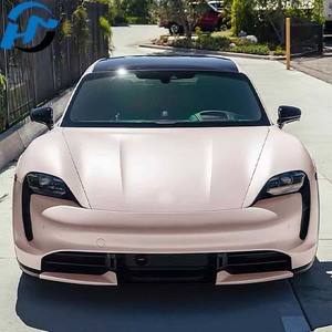 Pellicola Adesiva Super Opaca Rosa Bacca Effetto Litchi Impermeabile per <span class=keywords><strong>Auto</strong></span>, Adesivi in Vinile per Tuning <span class=keywords><strong>Auto</strong></span> e Moto - Product Image 4