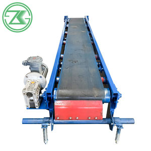 ZHENGKANG Mobil Yükleme Boşaltma Konveyörü Tahıl Gübre Otomatik Kaldırma Bantlı Konveyör Dayanıklı Kolay Temizlenebilir 380V Büyük - Product Image 4