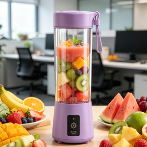 2026 Bulk Price Cordless Fruit Juicer Portable Blender Personal Juicer Cup Mini Smoothie Maker Strong Ice Crushing For Travel - Product Image 1