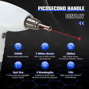 Chuyên nghiệp để picosecond Laser loại bỏ hình xăm Máy <span class=keywords><strong>Tatoo</strong></span> cho da pigmentations picosecond Loại bỏ hình xăm máy - Product Image 2