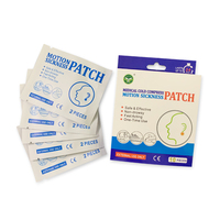 Patchs cervicaux à base de gingembre de marque OEM MDT pour soulager le mal des transports, les vertiges et les maux de tête, en tissu spunlace, certifiés CE ISO MSDS COA