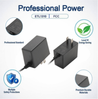Adaptateur secteur fiable 12V 1.5A 18W, prise US, fabricant AC/DC pour équipement réseau, bande LED, service OEM personnalisé