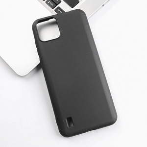 Étuis en silicone antichoc pour <span class=keywords><strong>Blackview</strong></span> <span class=keywords><strong>A55</strong></span> <span class=keywords><strong>Pro</strong></span> Wave 8 6C Shark 9 8 5G, coque de protection en TPU souple noir mat - Product Image 1