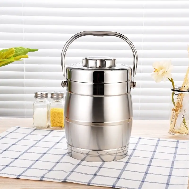 Vacuüm Thermische Thermos Geïsoleerde Hot Food Warmer Container Lunchbox Kids Roestvrij Staal Thermo Vacuüm Geïsoleerde Voedsel Pot