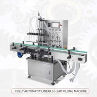 Machine de remplissage automatique TEBAK à 6 têtes pour savon liquide, liquide vaisselle, shampoing et détergent – Prix usine