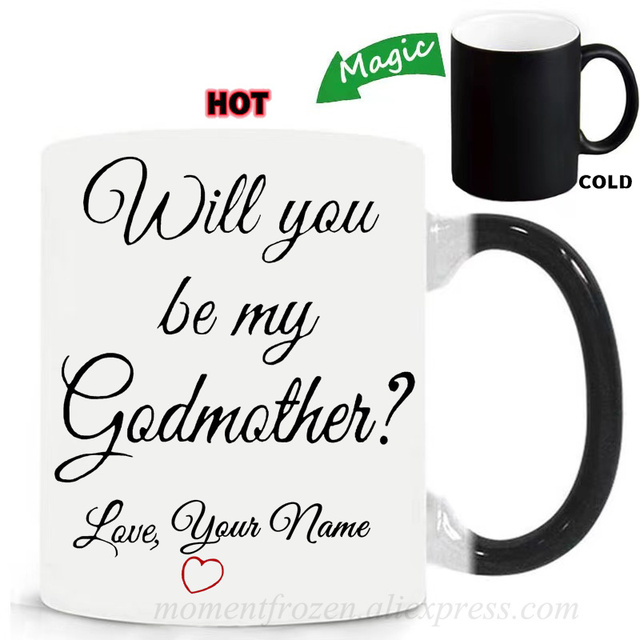 Tasse chauffante-marraine