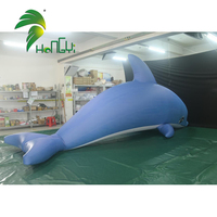 Promotion Dauphin gonflable bleu, ballon en forme d'animal, dauphin gonflable géant à vendre