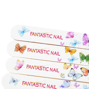 Biểu Tượng Tùy Chỉnh Bướm Hình Ảnh Móng Tay Tập Tin Dùng Một Lần Dao Hình Móng Tay Tập Tin 100/180 Móng Tay Bằng Gỗ Tập Tin - Product Image 4