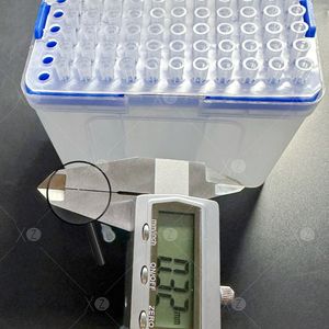 XZ LAB SUPPLIES หัวปิเปตเจลใสขนาด 10 ไมโครลิตร 96 ชิ้น พร้อมชั้นวางสำหรับใช้ในห้องปฏิบัติการ - Product Image 3