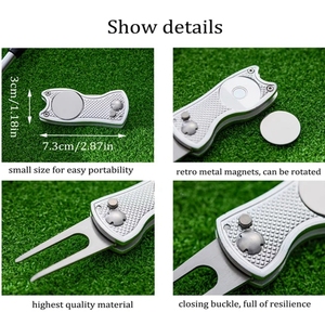 Tùy Chỉnh Golf Bóng Đánh Dấu Và Kim Loại Tùy Chỉnh Golf Divot Công Cụ Sửa Chữa Golf Divot Công Cụ - Product Image 6