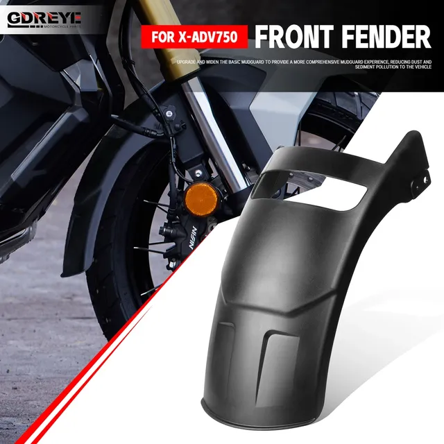 For Honda X-ADV 750 XADV 750 2021-2026 Fender Mudguard Motorcycle XADV750 Mudguard Extension Splash Front Fender Hugger Extender