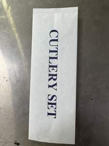 Kit de salle de bain écologique, sachet en papier thermoscellable jetable - Product Image 3