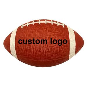 High Quality Custom Printed <b>American</b> <b>Football</b> <b>Ball</b> with Leather/PU/Microfiber Material Durable for Outdoor Use and Promotion - Product Image 1